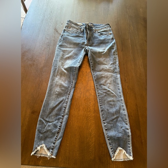 Kut from the Kloth Carlo ankle skinny distressed he skinny jeans and - Picture 5 of 9